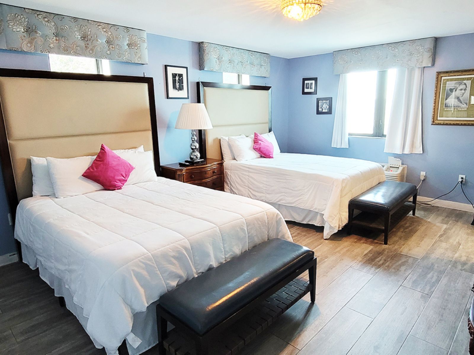 Double guest room for the Orange Blossom Classic girls getaway package